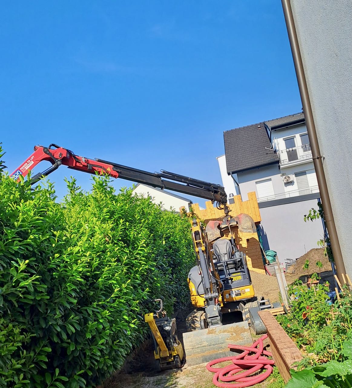 Aushub-Arbeiten von Erdbau Öfferl – Projekt 2